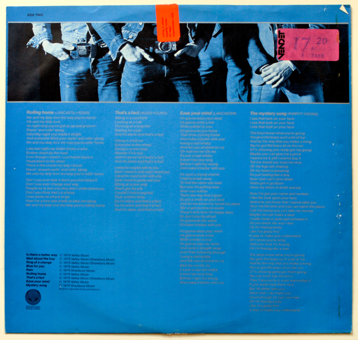 A0746 STATUS QUO Blue For You (OIS)